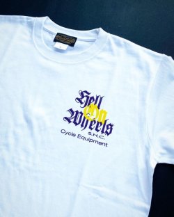 画像5: SIXHELMETS HELL ON WHEELS T-SHIRT WHITE