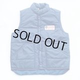 EASTERN COAL WIN WITH SAFETY VTG PUFFY VEST NAVY M