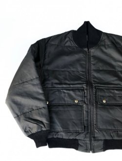画像2: CATERPILLAR OFFICIAL VTG PUFFY JACKET BLACK M