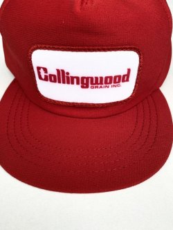 画像3: COLLINGWOOD GRAIN INC. VTG TRUCKER CAP RED
