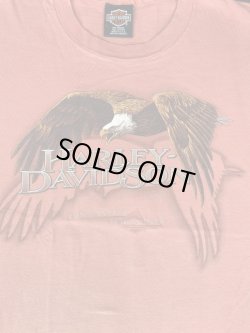 画像3: 1996 HARLEY DAVIDSON O'TOOLES OFFICIAL VTG T-SHIRT PINK L