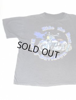 画像2: HARLEY DAVIDSON RIDE THE BEST OFFICIAL VTG T-SHIRT BLACK XL