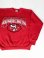 画像1: NFL SAN FRANCISCO 49ERS OFFICIAL VTG SWEAT SHIRT RED M (1)