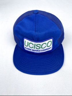 画像3: UCISCO ALINDE SERVICE COMPANY VTG MESH CAP BLUE