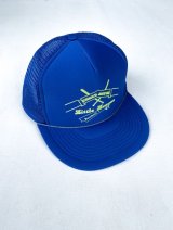 CROSS BAYOU  LITTLE LEAGUE VTG MESH CAP BLUE