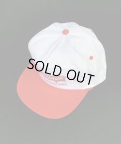 画像2: FRUEHAUF SPRINGFIEJD, MO VTG TRUKER CAP ECRU×RED