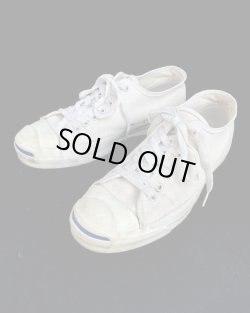画像1: 90s CONVERSE JACK PURCELL MADE IN USA WHITE 9 1/2