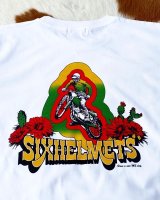 SIXHELMETS MX T-SHIRT WHITE