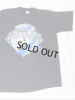 画像1: 1990 CHICAGO WHITE SOX OFFICIAL VTG T-SHIRT BLACK M