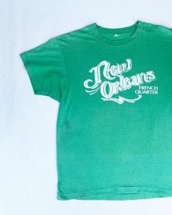 画像2: 80’s NEW ORLEANS VTG T-SHIRT GREEN