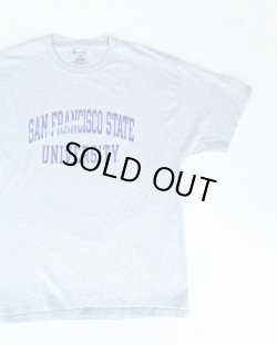 画像1: SAN FRANCISCO STATE  UNIVERSITY CHAMPION T-SHIRT GRAY XL