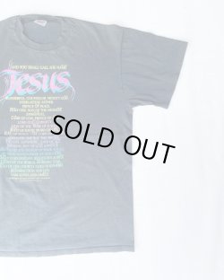 画像1: AND YOU SHALL CALL HIS NAME JESUS VTG T-SHIRT BLACK XL 