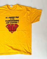 PAC IT’s SUPER FUN AT THE PARKERSBURG ART CENTER! VTG T-SHIRT YELLOW M