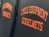 SIXHELMETS CYCLE EQUIPMENT T-SHIRT  SF GIANTS ORANGE×BLACK