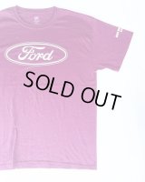 FORD VTG T-SHIRT WINE RED M