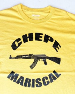 画像3: CHEPE MARISCAL VTG T-SHIRT YELLOW L