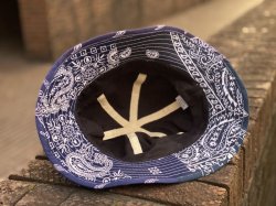 画像2: US BANDANA REMAKE ARMY HAT NAVY