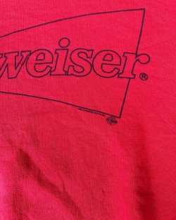 画像5: BUDWEISER VTG SWEATSHIRT RED XL