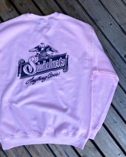 画像1: SIXHELMETS “ANYTHING GOES” SWEATSHIRT LIGHT PINK