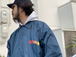 画像7: SIXHELMETS CHOPPERS COACH JACKET NAVY×RED FLAMES