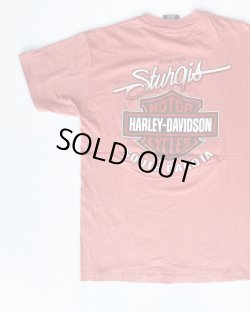 画像6: HARLEY DAVIDSON BLACK HILLS RALLY STURGIS VTG T-SHIRT ORANGE M