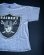 画像1: 1995 NFL OAKLAND RAIDERS  VTG T-SHIRT  GRAY XL (1)