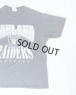 画像1: 1995 NFL OAKLAND RAIDERS  VTG T-SHIRT  BLACK XL