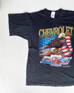 画像2: CHEVROLET VTG T-SHIRT BLACK L