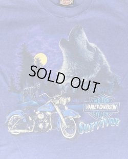 画像3: 1993 HARLEY DAVIDSON SURVIVOR VTG T-SHIRT NAVY M