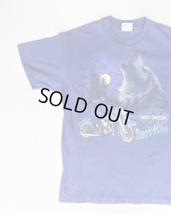 画像2: 1993 HARLEY DAVIDSON SURVIVOR VTG T-SHIRT NAVY M