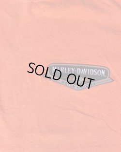 画像7: HARLEY DAVIDSON STURGIS SOUTH DAKOTA VTG T-SHIRT ORANGE M