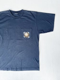 画像4: 2000 HARLEY DAVIDSON JIM’S VTG POCKET T-SHIRT NAVY 