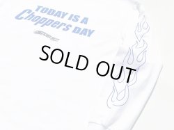 画像4: SIXHELMETS “TODAY IS A CHOPPERS DAY” L/S T-SHIRT WHITE