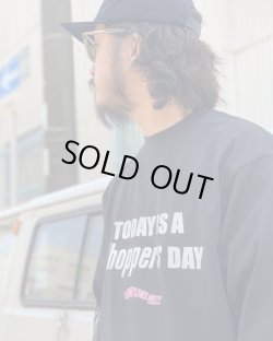 画像3: SIXHELMETS “TODAY IS A CHOPPERS DAY” L/S T-SHIRT BLACK