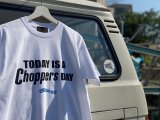 SIXHELMETS “TODAY IS A CHOPPERS DAY” T-SHIRT WHITE