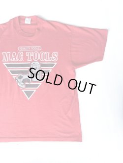 画像1: MAC TOOLS VTG T-SHIRT RED XL