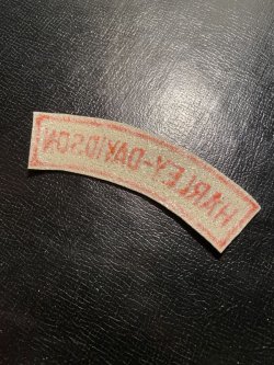 画像2: 70-80s HARLEY DAVIDSON ARCH LOGO VTG PATCH 