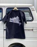 SIXHELMETS CHOPPERS T-SHIRT DRAWN BY HOODOOMAN BLACK