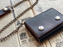 画像6: SIXHELMETS“FOR BIKERS ONLY”SHORT WALLET WITH CHAIN