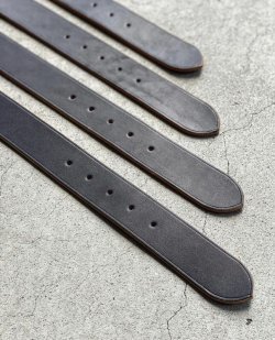 画像6: THE GOOD LETHER BELT BLACK