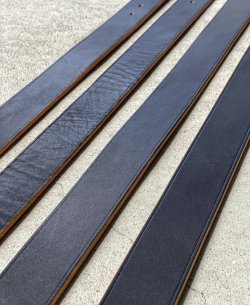 画像5: THE GOOD LETHER BELT BLACK