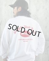 SIXHELMETS CHOPPERS “SUPPORT YOUR LOCAL” L/S T-SHIRT WHITE