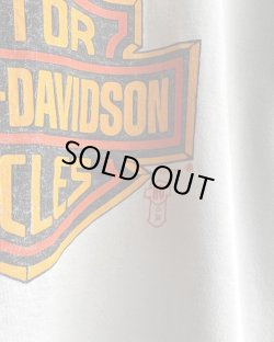 画像3: 80s HARLEY DAVIDSON OFFICIAL BAR&SHIELD LOGO VTG T-SHIRT LIGHT GRAY L