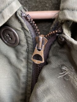 画像4: 80s USN A-2 DECK JACKET KHAKI GREEN  