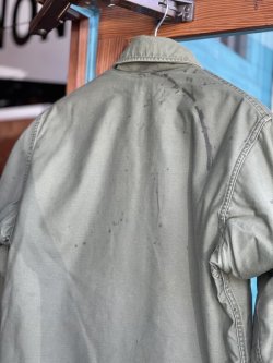 画像6: 80s USN A-2 DECK JACKET KHAKI GREEN  