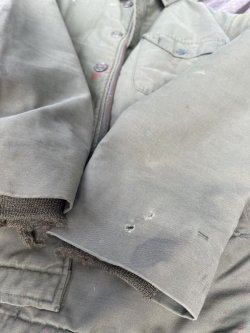 画像5: 80s USN A-2 DECK JACKET KHAKI GREEN  