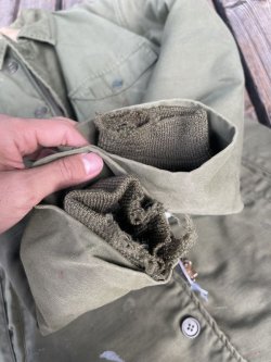 画像6: 80s USN A-2 DECK JACKET KHAKI GREEN  