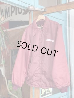 画像2: SIXHELMETS CHOPPERS “SUPPORT YOUR LOCAL” VTG COACH JACKET WINE RED 42