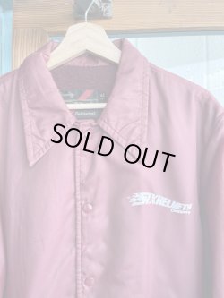 画像3: SIXHELMETS CHOPPERS “SUPPORT YOUR LOCAL” VTG COACH JACKET WINE RED 42