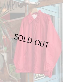 画像2: SIXHELMETS CYCLE EQUIPMENT VTG COACH JACKET RED XL